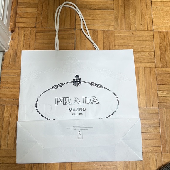 PRADA shopping paper bag, 16” x 16” - Picture 4 of 7